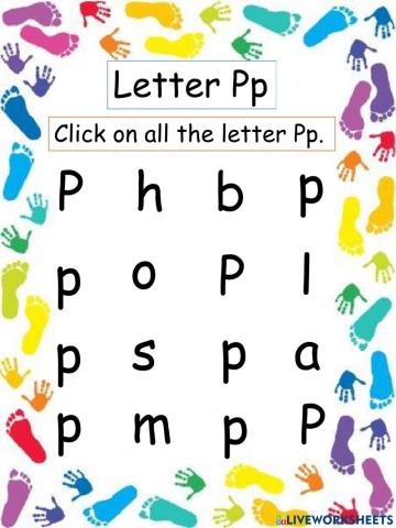 Letter Pp