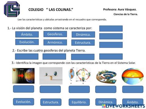 Visión sistemática del Planeta Tierra