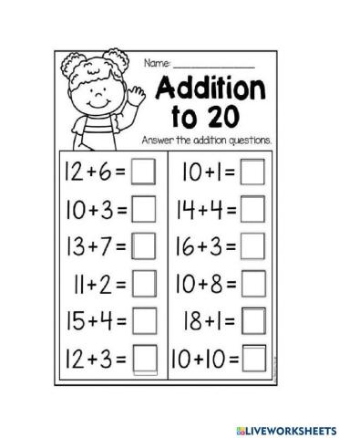 Addition Up To 20