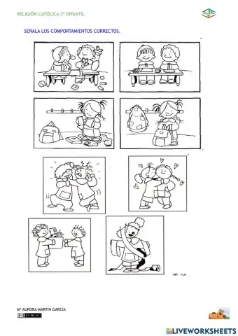 Comportamiento correcto