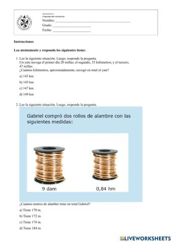 Unidades de longitud