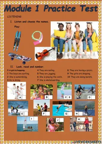 Module 1 practice test SML4