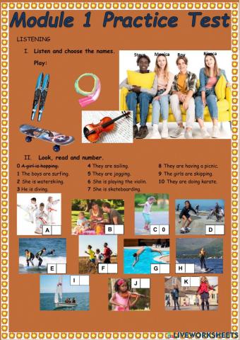 Module 1 practice test SML4