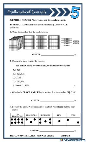 Mathematical Concepts