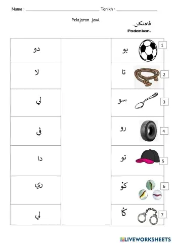 Jawi suku kata terbuka