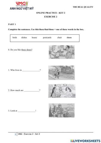 Ket 2 - Online Practice - Test 2