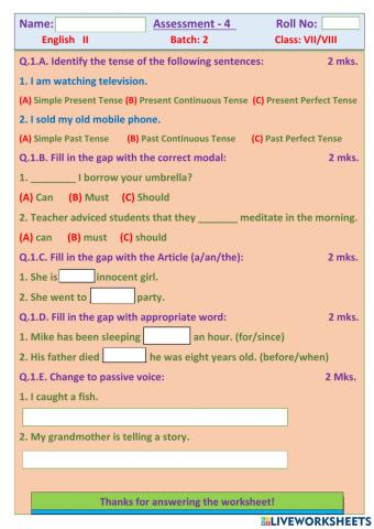 Ass 4 Eng II both 2021 (batch 2)