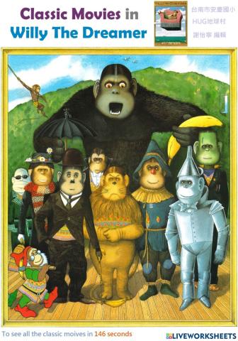 Classic Movies in Willy The Dreamer