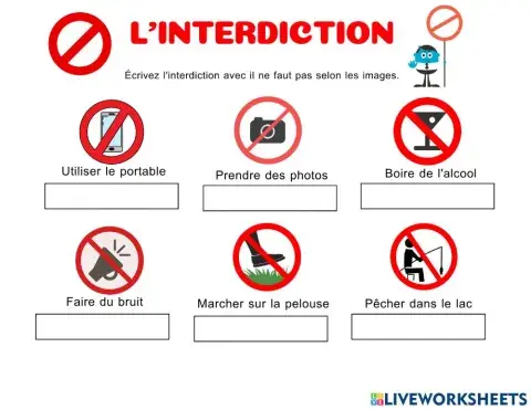 L'interdiction