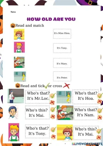 Unit 4 How old are you? Lesson 1