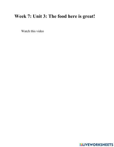 Family and friends 5- Unit 3- L3+4