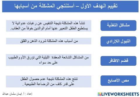 مشاكل الطفولة