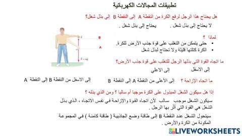 المجال الكهربي