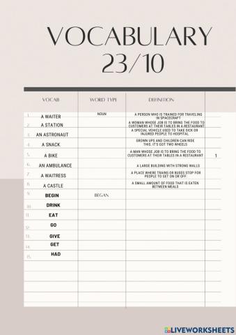 Vocab 23-10
