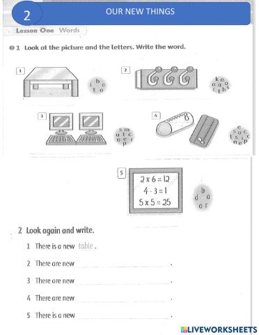 Fam 4 unit 2 lessons 123