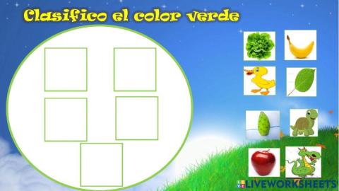 El color verde