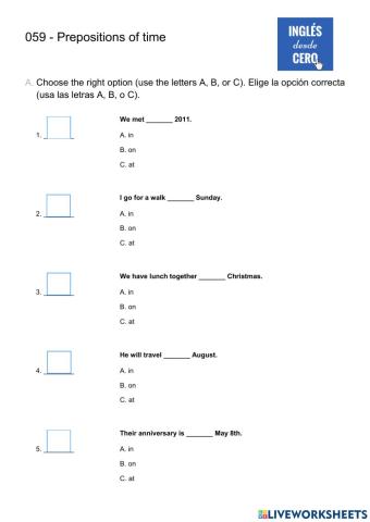 Inglés desde cero Episodio 059