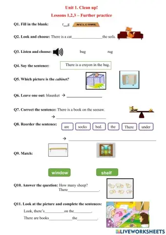 Family and Friends 4 - Special Edition - Unit 1 - Lessons 1,2,3