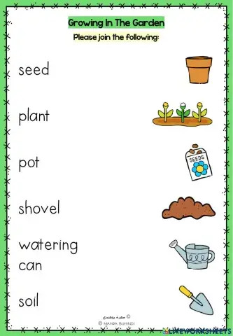 Growing in the Garden