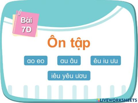 Bai 7E: On tap