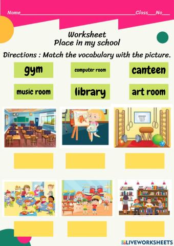 Place in my school