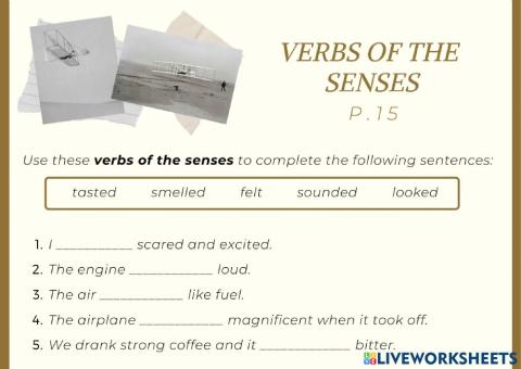 Verbs of the senses