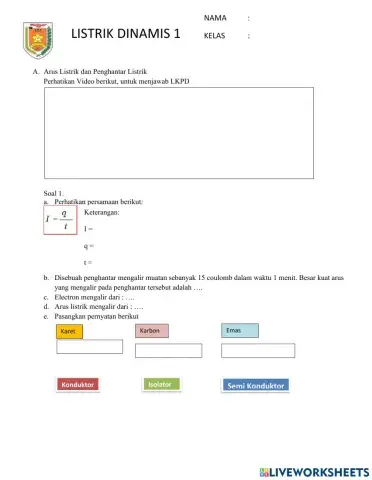 Listrik Dinamis IPA 9