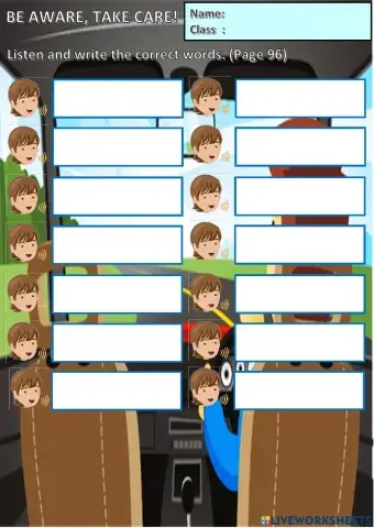 Unit 10 Be Aware, Take Care! Reading article.