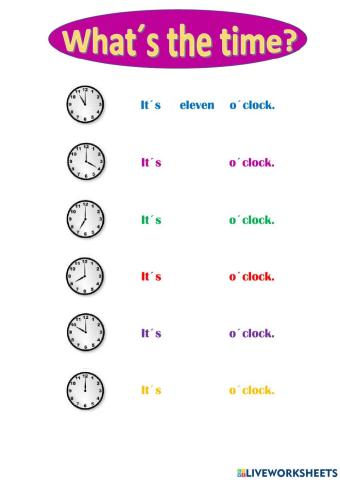 What-s the time?