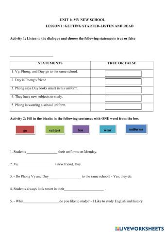 E.6T-Unit 1-Getting started-task 1