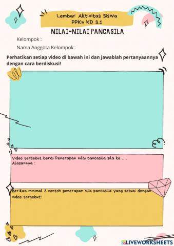 Lembar Aktivitas Siswa KD 3.1