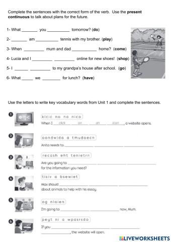 Unit 1 Reinforcement