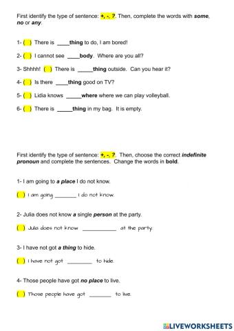 Unit 1 Grammar - Vocabulary Reinforcement