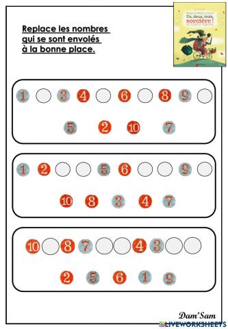1 2 3 Sorcière - P1