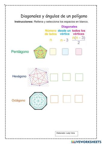 Diagonal de poligonos