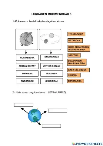 Lurraren mugimenduak 3