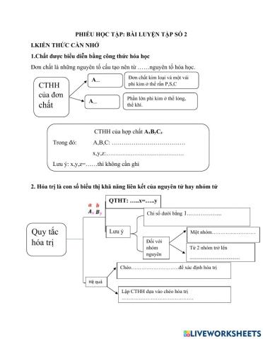 Bài luyện tập số 2