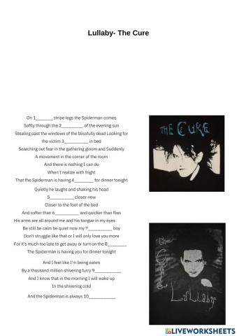 Lullaby- The cure