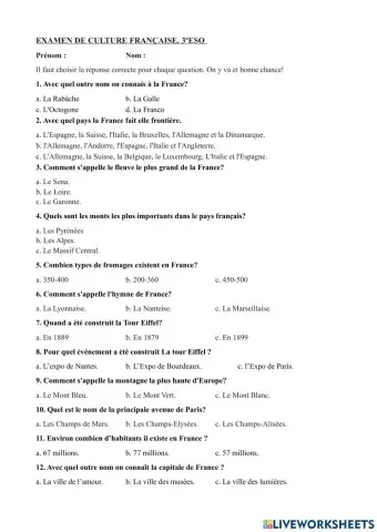 Curiosités de France