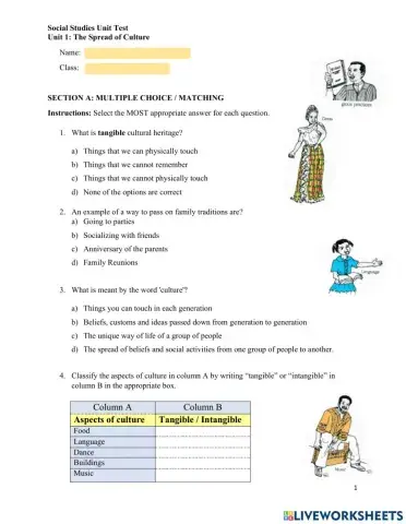 The Spread of Culture