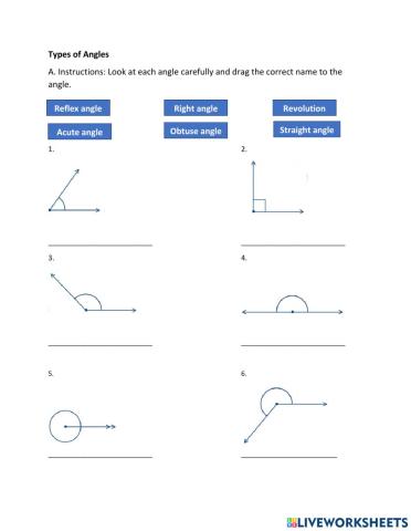 Types of Angles