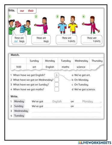 Grade 3 unit 3 lesson 2