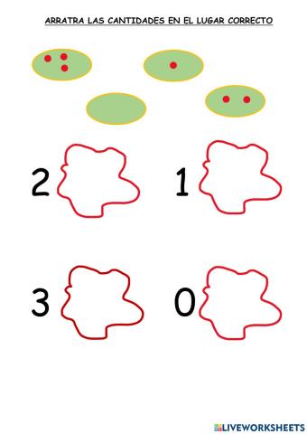 Leer cantidades y reconocer números
