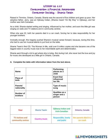 Lesson 66 67 NTB CONSUMERISM