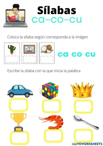 Sílabas con c fuerte