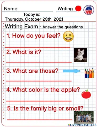 Writing 1st trimester