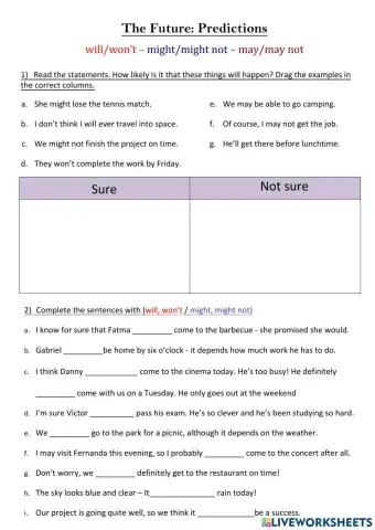 Access 8 - T1  U2 - Will-Might