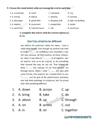 Grammar 9DK - Skill - Unit 6