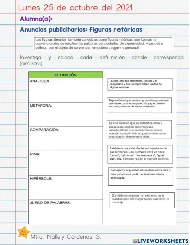 Anuncios publicitarios: figuras retóricas