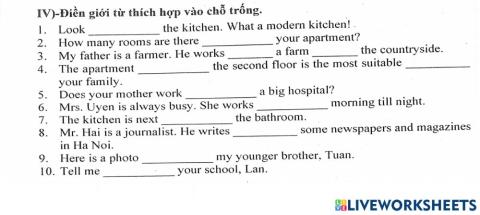 Prepositions